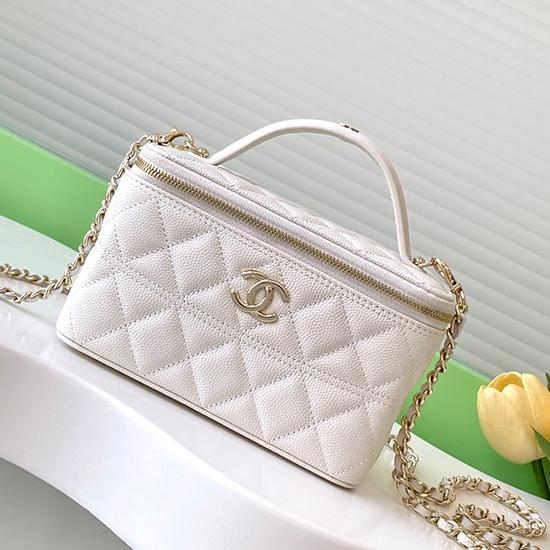 Chanel Vanity Case White AP4404