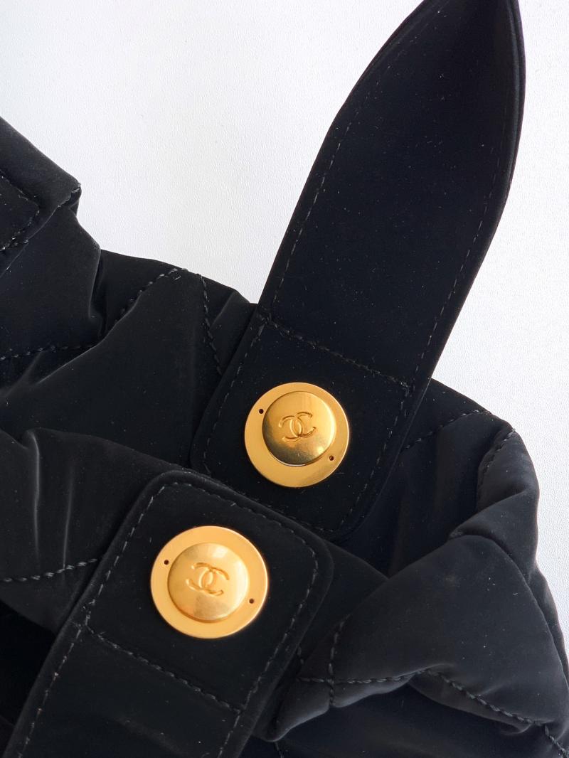 Chanel Velvet Bow bag Black AS5851