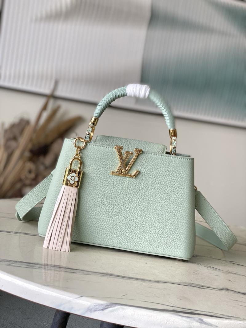 Louis Vuitton Capucines BB Green M25466