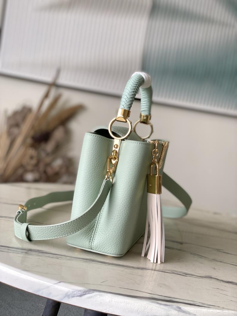 Louis Vuitton Capucines BB Green M25466