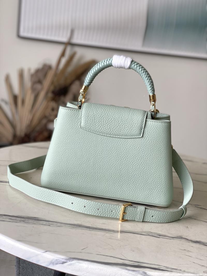 Louis Vuitton Capucines BB Green M25466