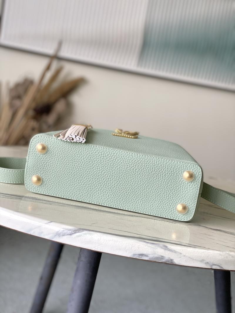 Louis Vuitton Capucines BB Green M25466