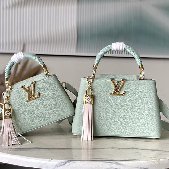 Louis Vuitton Capucines BB Green M25466