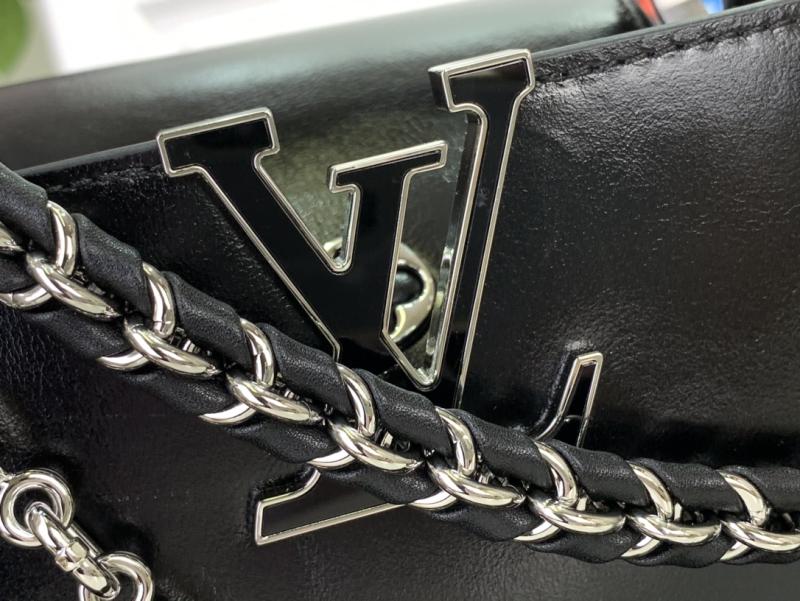 Louis Vuitton Capucines East-West BB M25492 Black