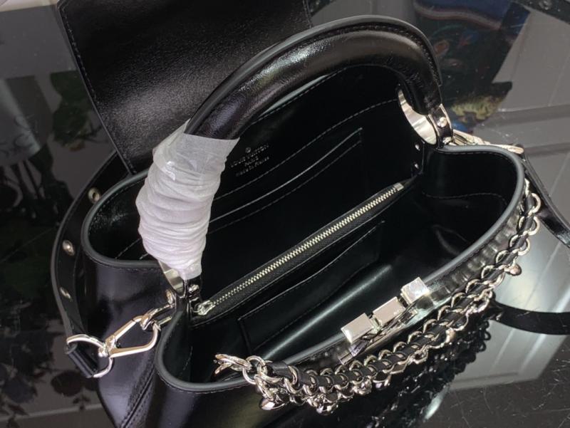 Louis Vuitton Capucines East-West BB M25492 Black