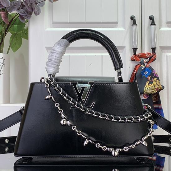 Louis Vuitton Capucines East-West BB M25492 Black