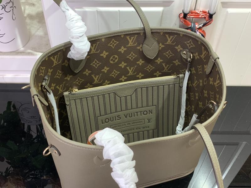 Louis Vuitton Neverfull Inside Out MM Smoke M25664