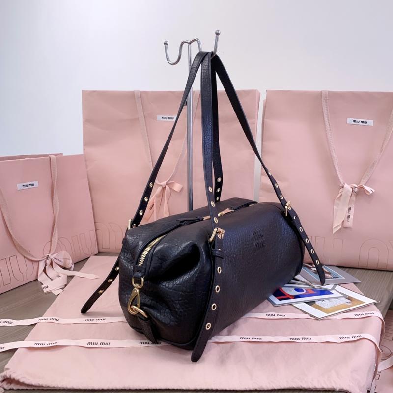 Miu Miu Leather Bag Black 5BC190