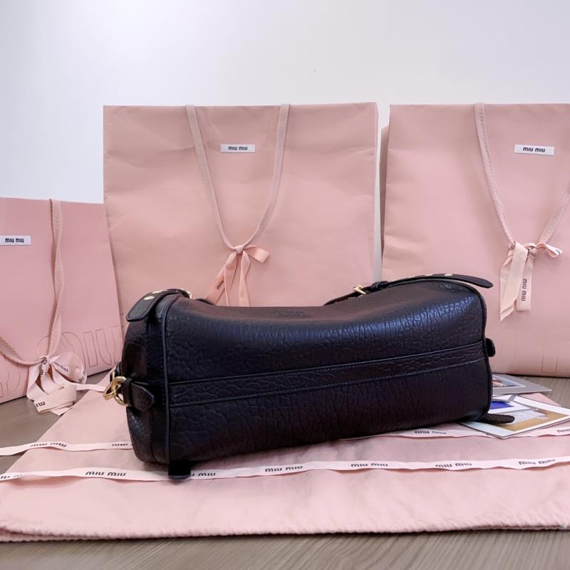 Miu Miu Leather Bag Black 5BC190