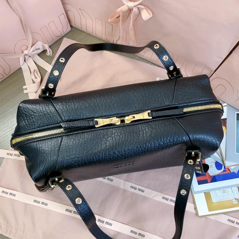 Miu Miu Leather Bag Black 5BC190