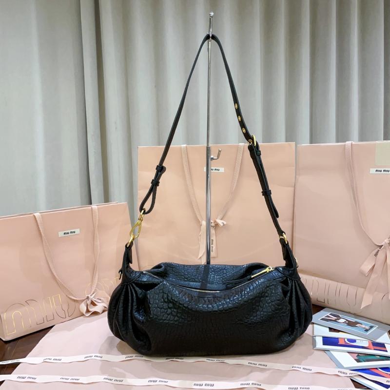 Miu Miu Leather Bag Black 5BC191