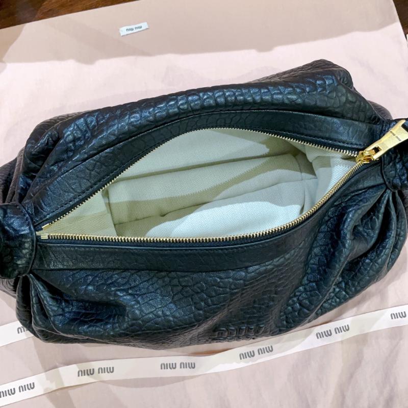 Miu Miu Leather Bag Black 5BC191