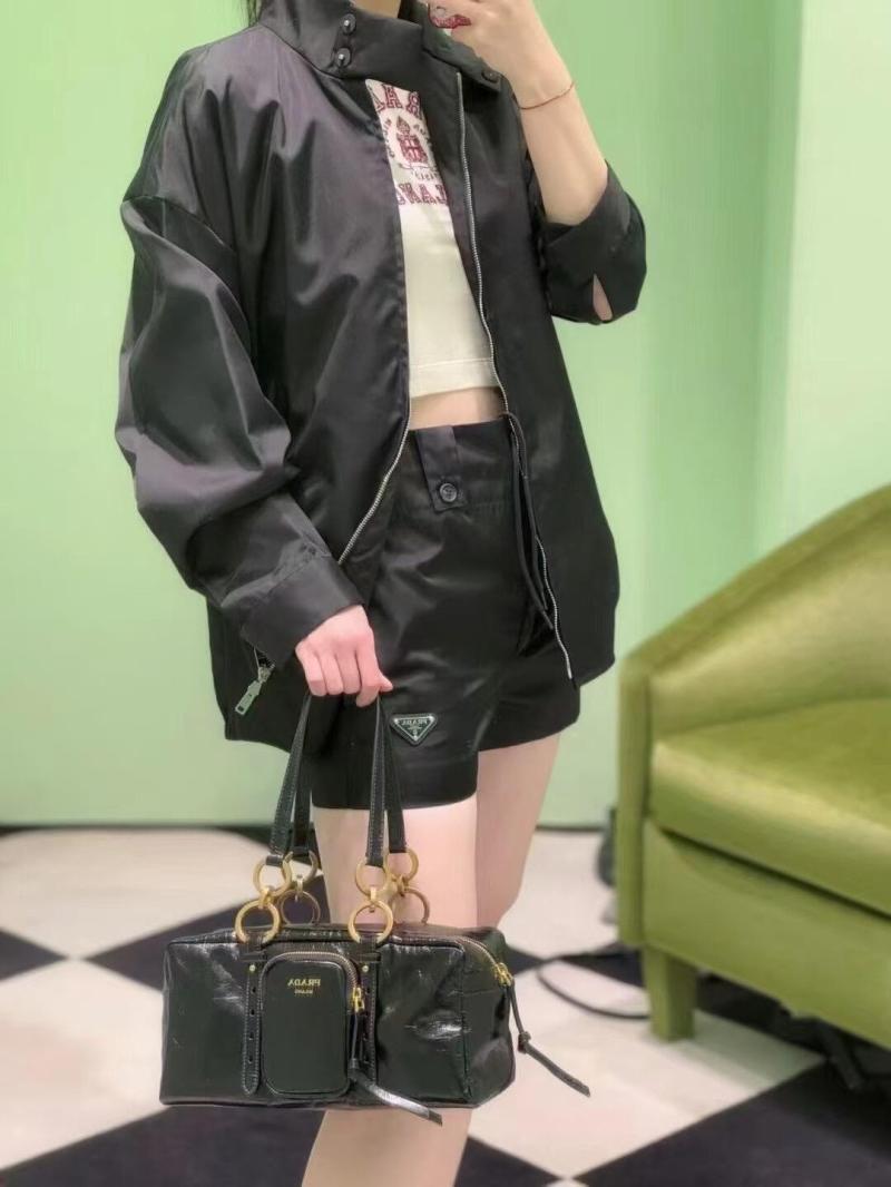Prada Dangle medium top-handle bag Black 1BB138