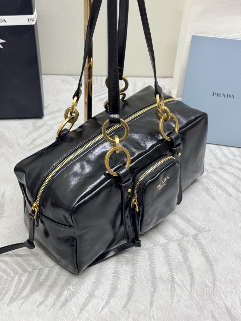 Prada Dangle medium top-handle bag Black 1BB138