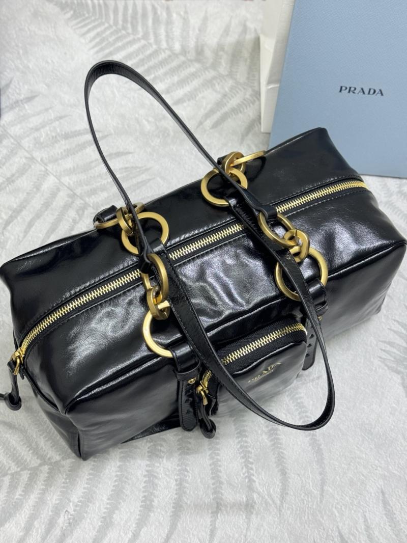 Prada Dangle medium top-handle bag Black 1BB138