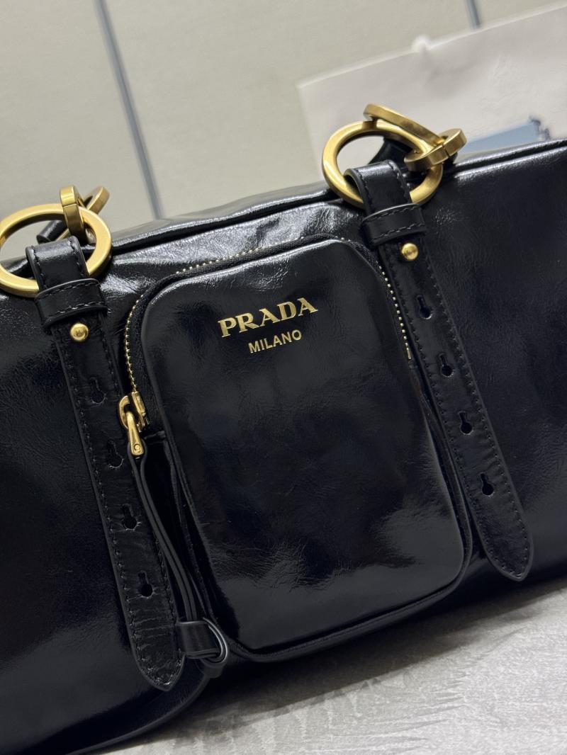 Prada Dangle medium top-handle bag Black 1BB138