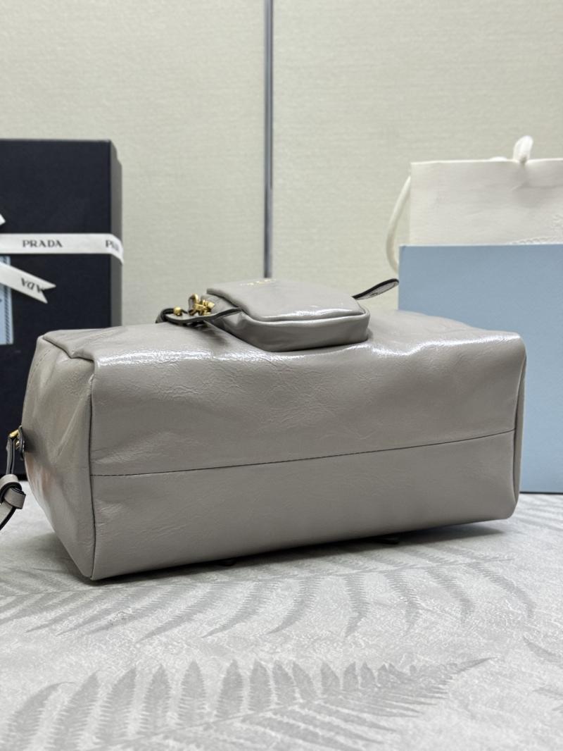 Prada Dangle medium top-handle bag Grey 1BB138
