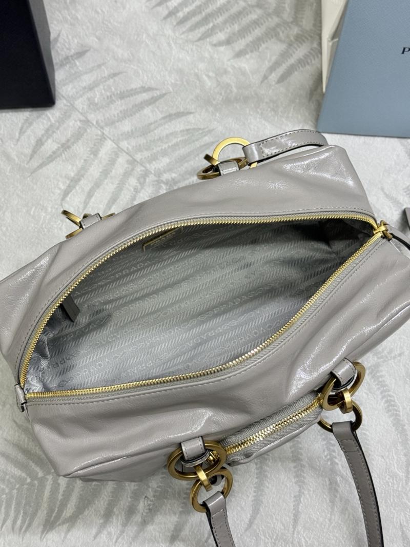 Prada Dangle medium top-handle bag Grey 1BB138