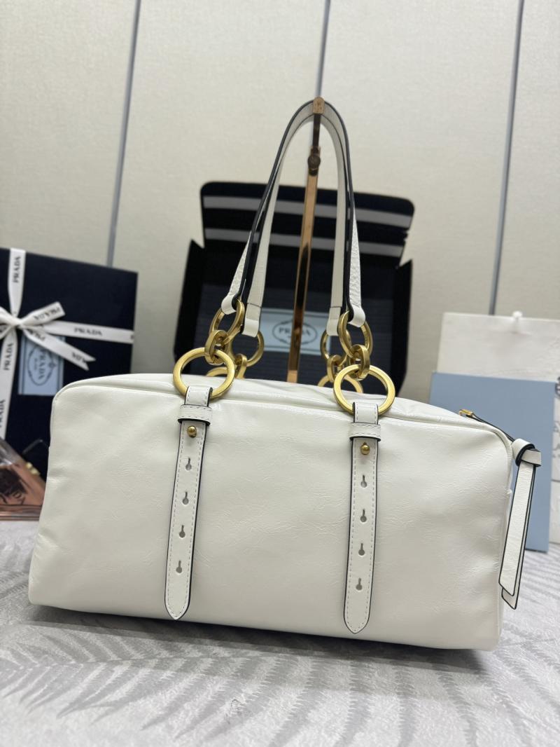 Prada Dangle medium top-handle bag White 1BB138