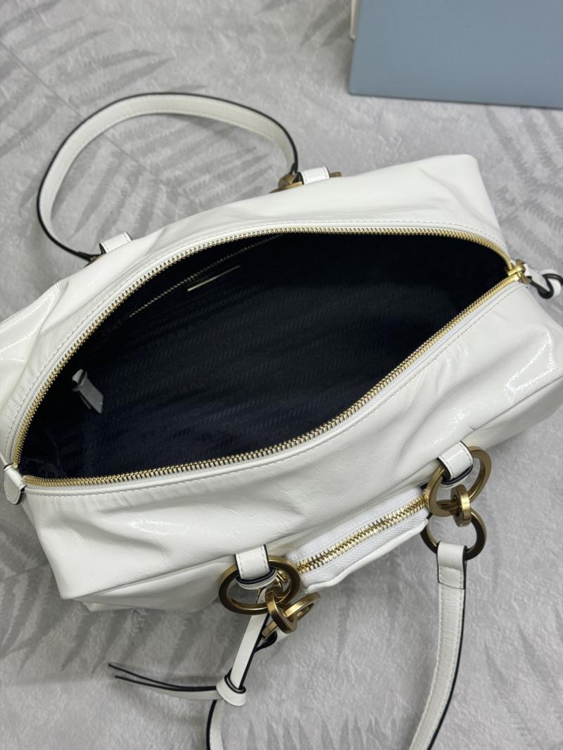 Prada Dangle medium top-handle bag White 1BB138