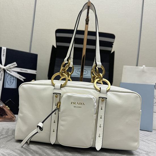 Prada Dangle medium top-handle bag White 1BB138