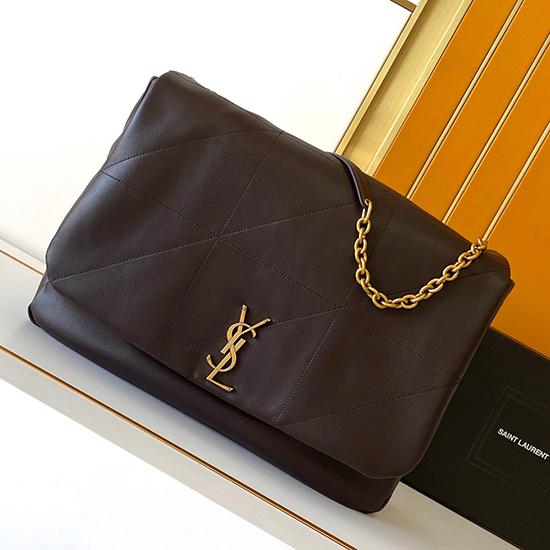 Saint Laurent JAMIE 4.3 Handbag Dark Brown 742431