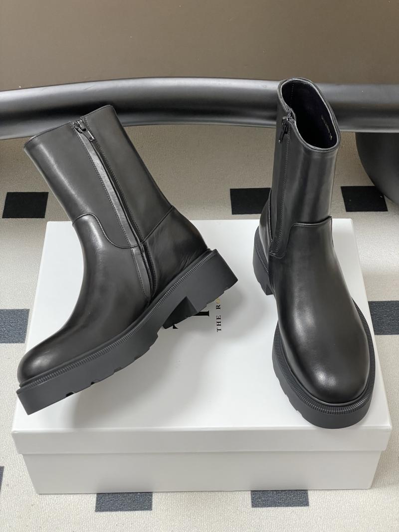 The Row Leather Boots STB92801