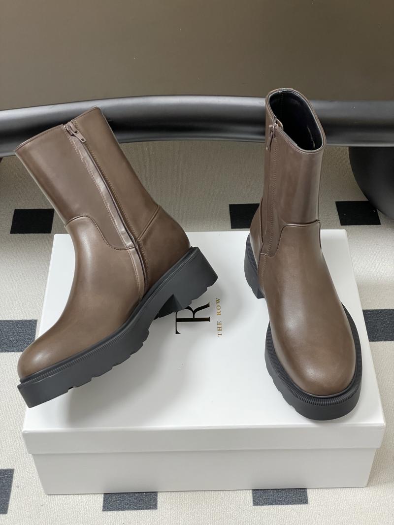The Row Leather Boots STB92802