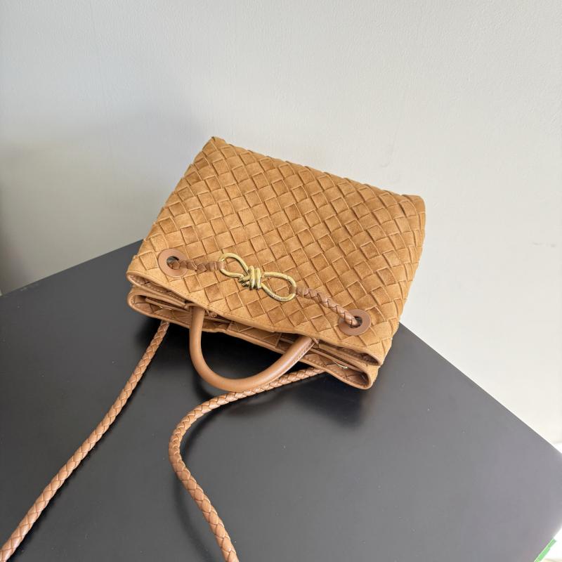 Bottega Veneta Suede Small Andiamo Amber B743568