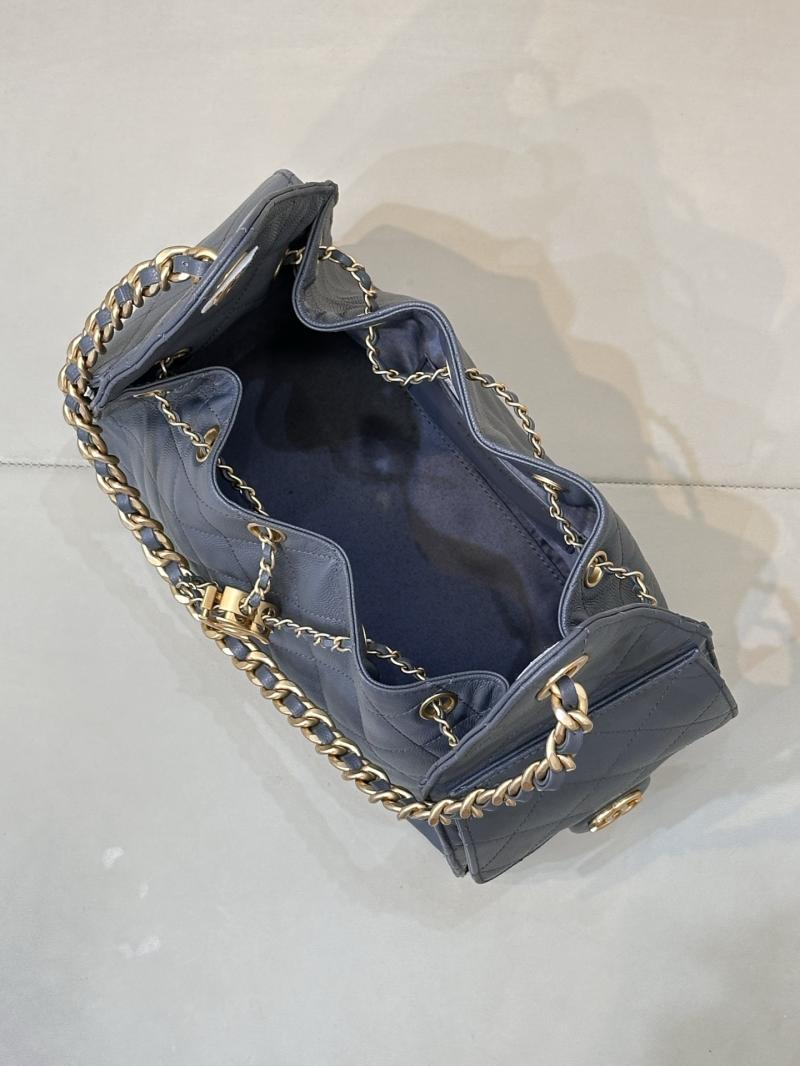 CHANEL 25 Small Handbag Dark Grey AS5293
