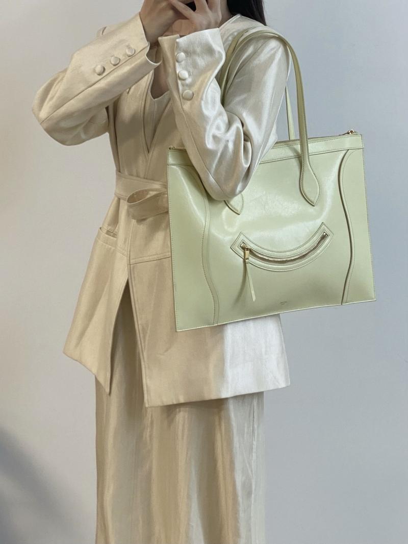 Celine Flat Cabas New Luggage Yellow C35501