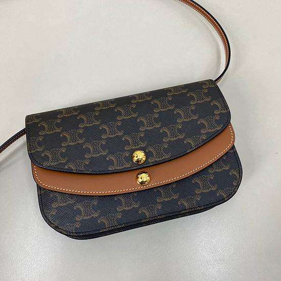 Celine Triomphe Canvas Duo Wallet C35501