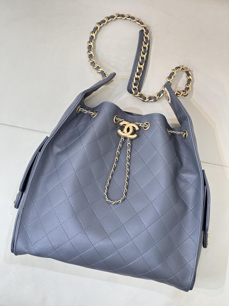 Chanel 25 Medium Handbag Dark Grey AS5311