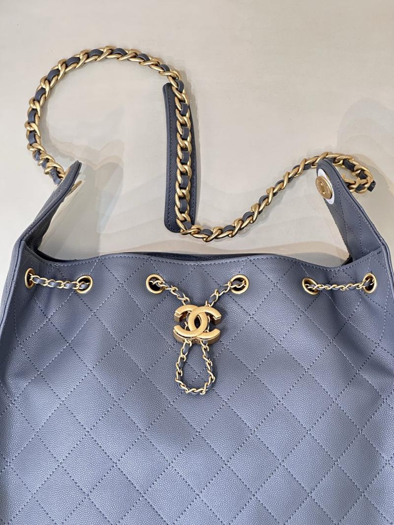 Chanel 25 Medium Handbag Dark Grey AS5311