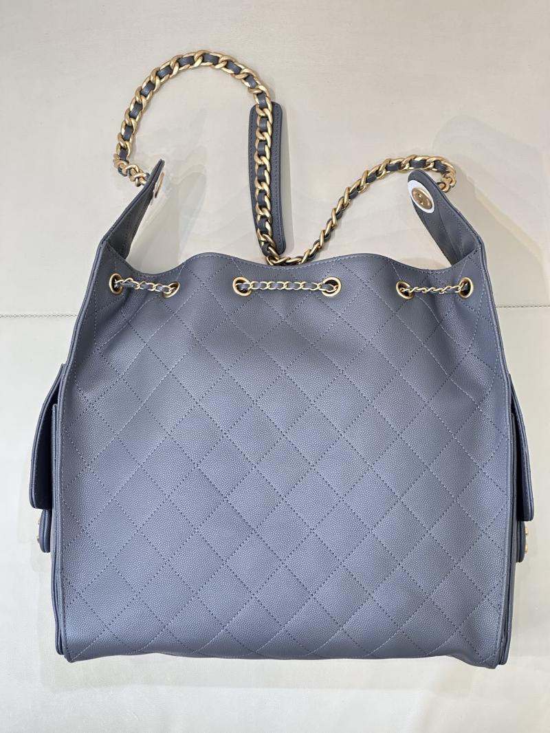 Chanel 25 Medium Handbag Dark Grey AS5311