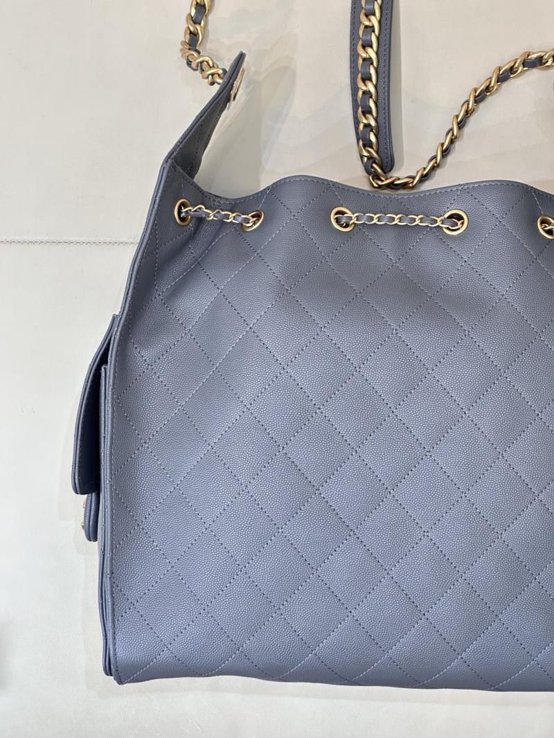 Chanel 25 Medium Handbag Dark Grey AS5311