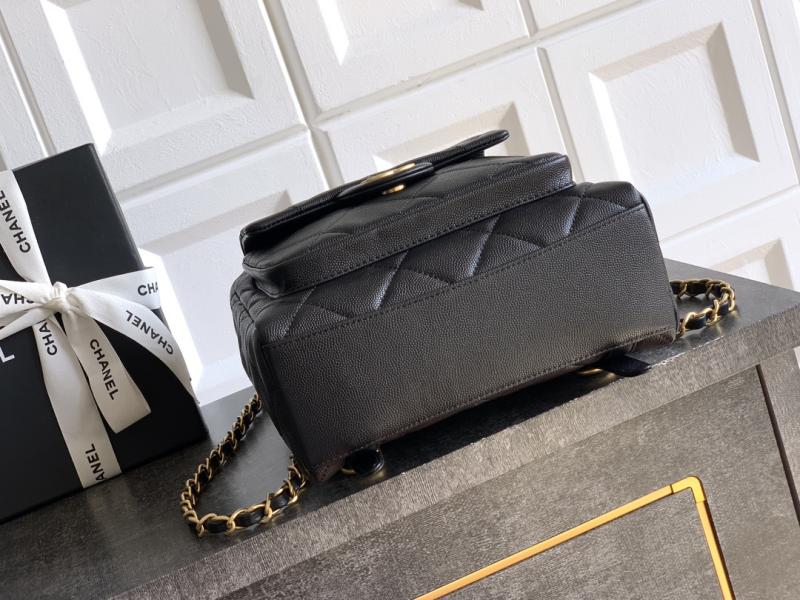 Chanel Backpack Black AS5793