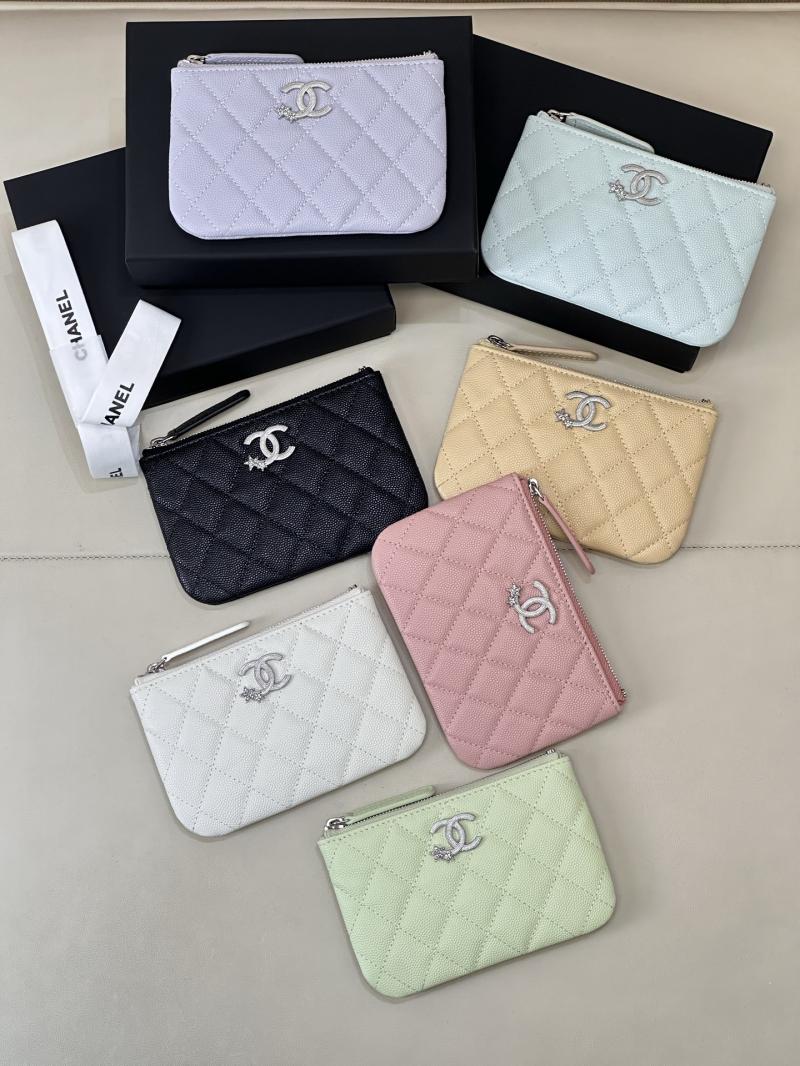 Chanel Grained Calfskin Wallet AP4811