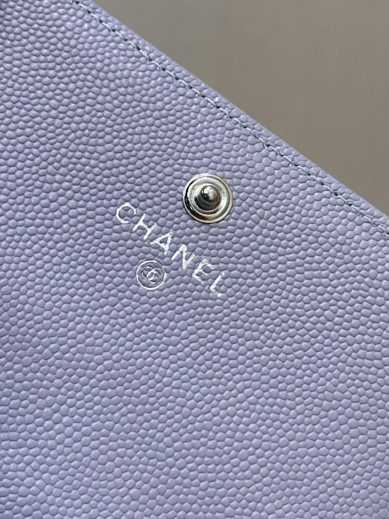 Chanel Grained Calfskin Wallet AP4812