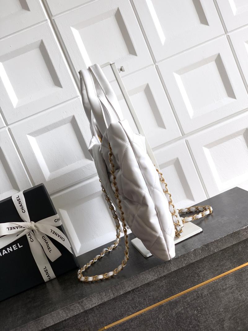 Chanel Lambskin Bow bag White AS5851