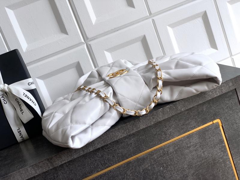 Chanel Lambskin Bow bag White AS5851