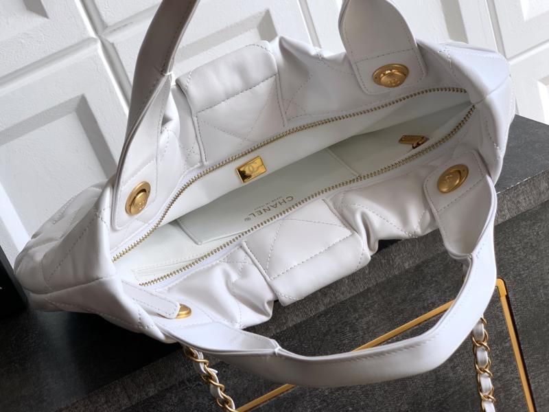 Chanel Lambskin Bow bag White AS5851