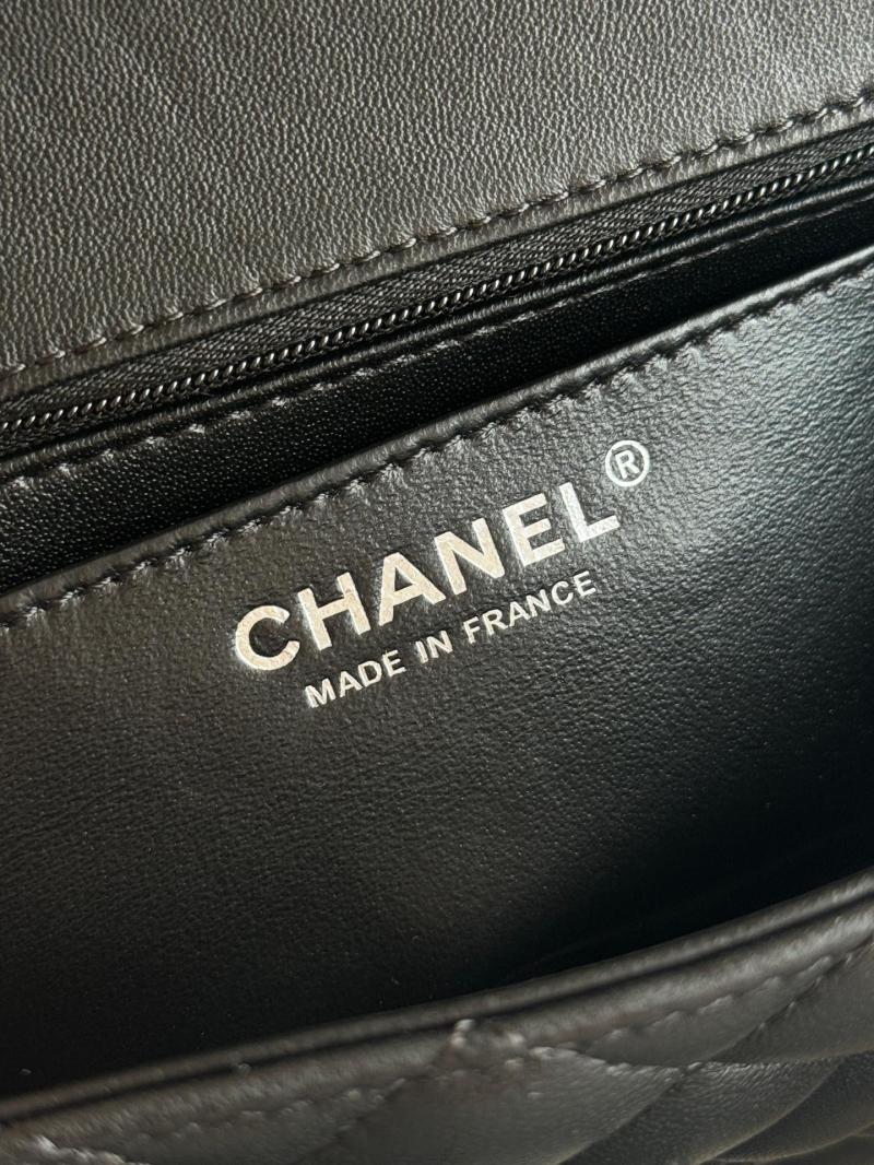 Chanel Lambskin Mini Flap Bag AS2431 Black