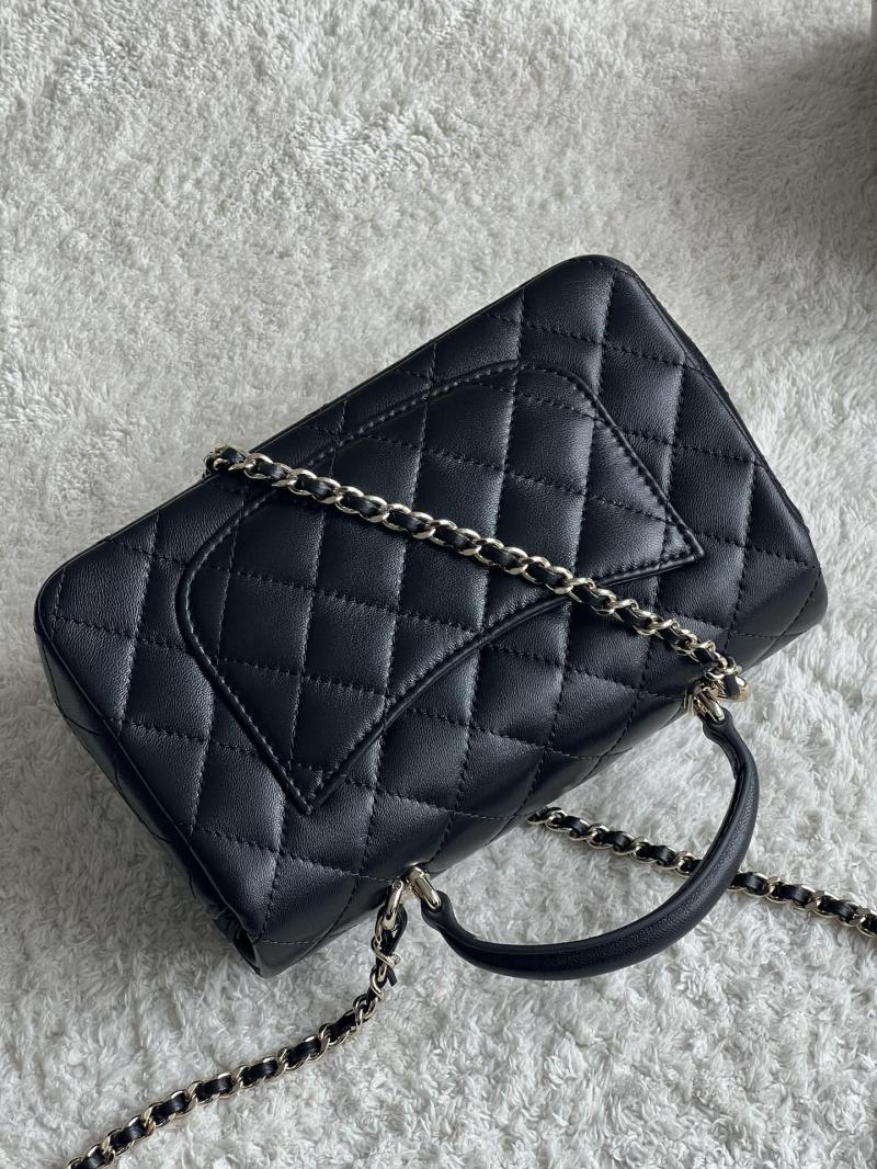 Chanel Lambskin Mini Flap Bag Black AS2431