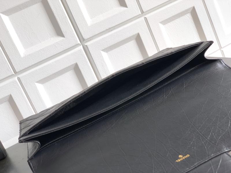 Chanel Large Clutch Black AS2511