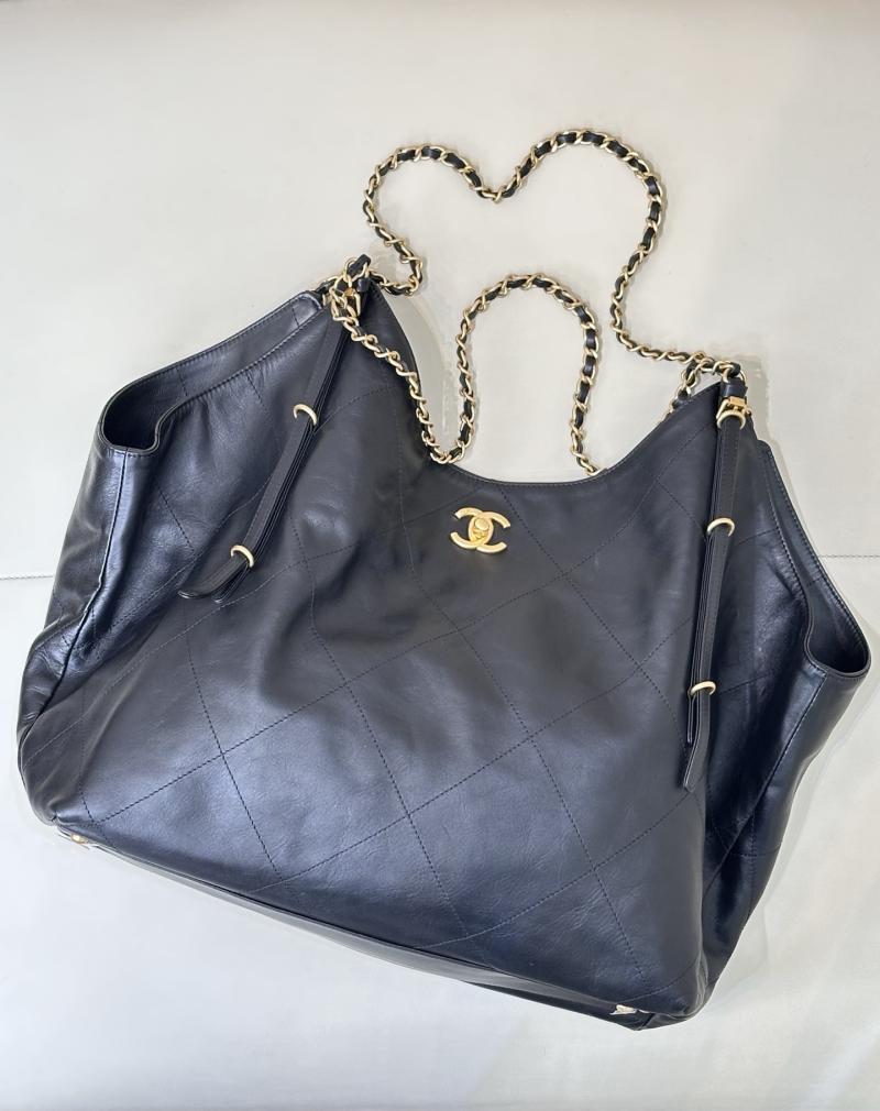 Chanel Maxi Shopping Bag Black AS5463