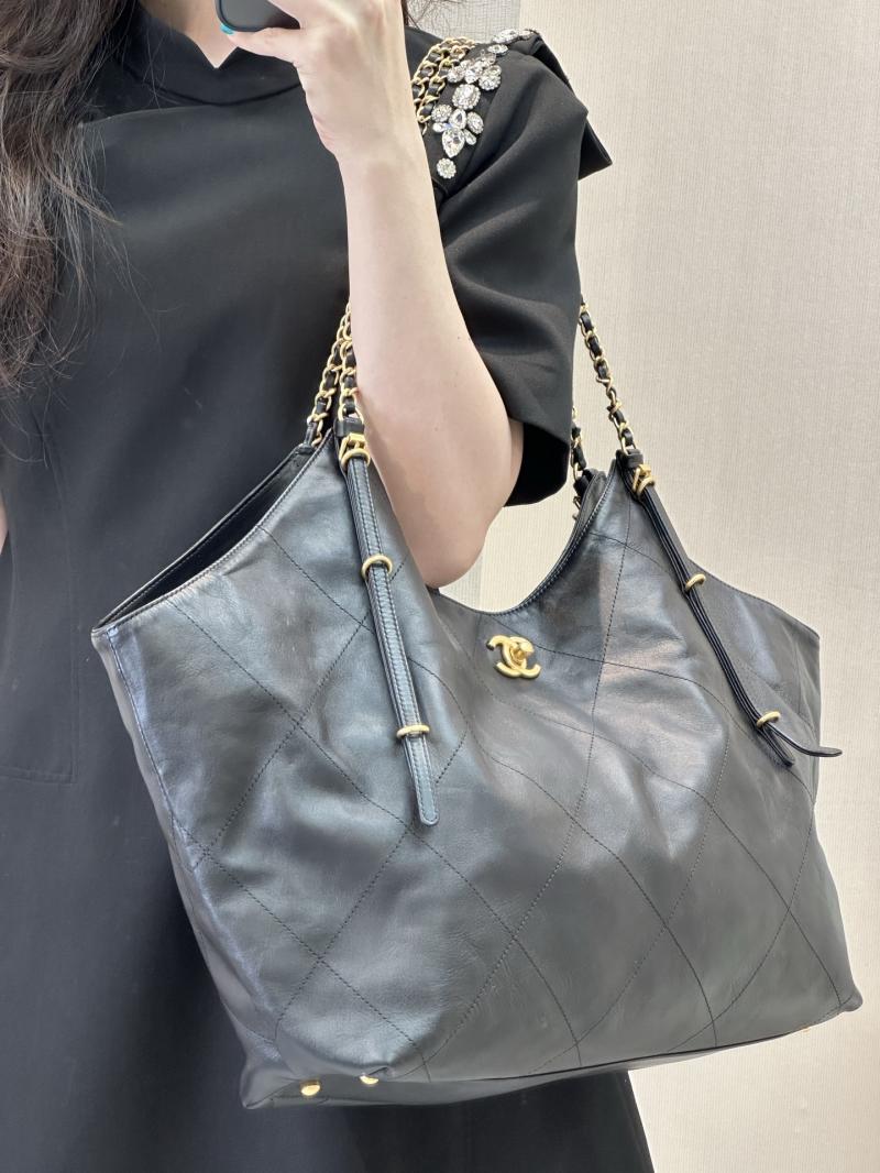 Chanel Maxi Shopping Bag Black AS5463
