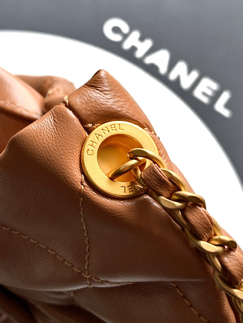Chanel Mini Bow Bag Camel AS5849