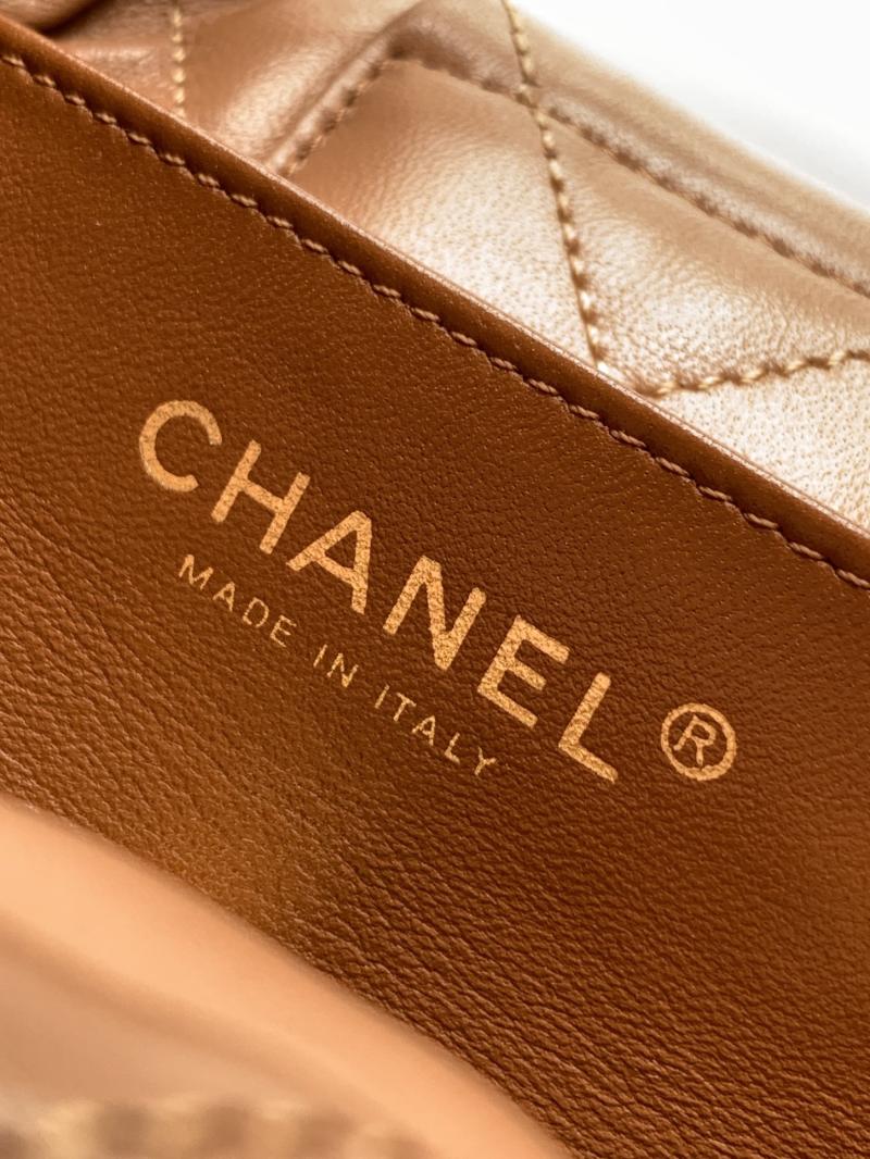 Chanel Mini Bow Bag Camel AS5849