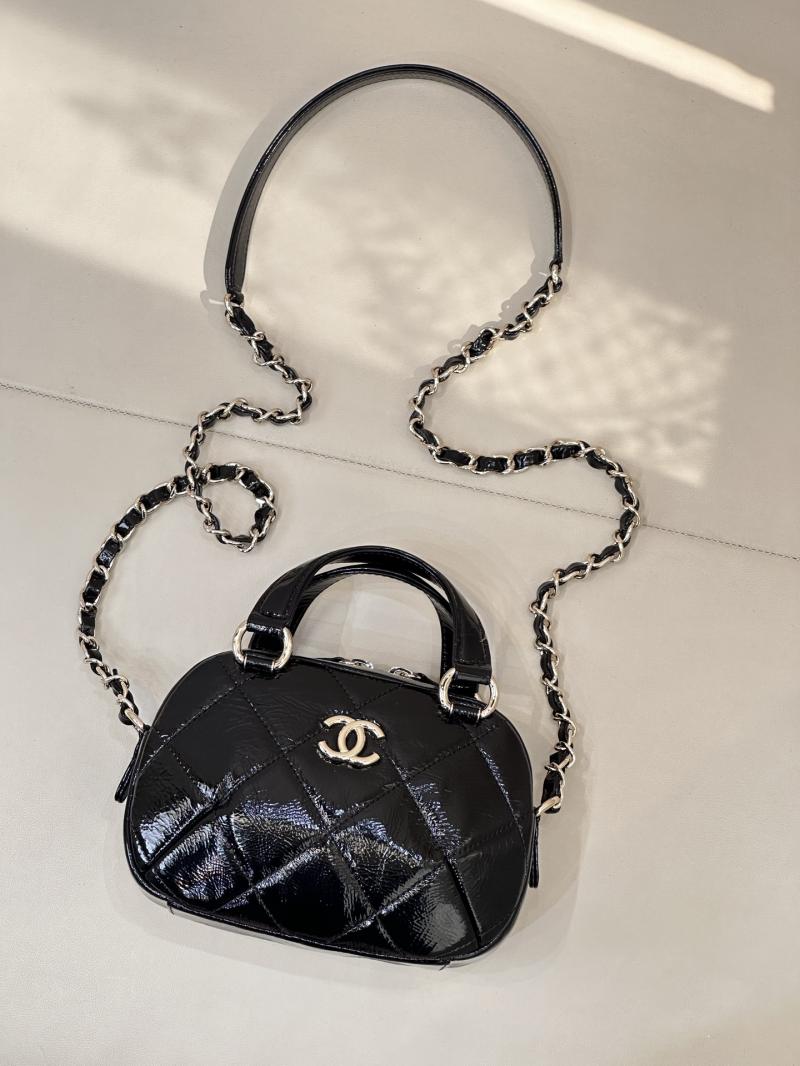 Chanel Mini Bowling Bag Black AS5536